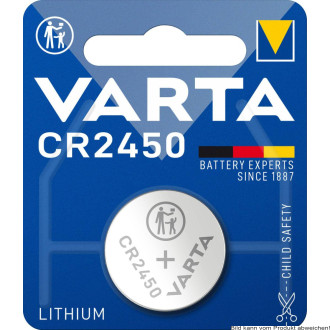 Varta CR2450 Lithium 3V Knopfzelle