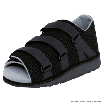 Verbandschuh STUTTGART, schwarz Gr. L