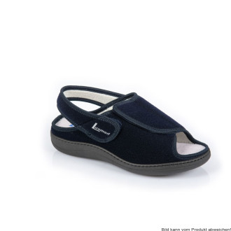 Verbandschuhe Liromed marine-blau, Sandale, klett, 40°C waschbar (Paar) Gr. 36