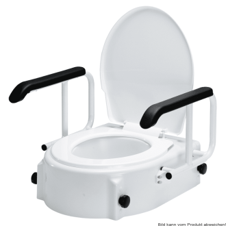 Toilettensitzerhöhung TSE A mit Armlehnen
