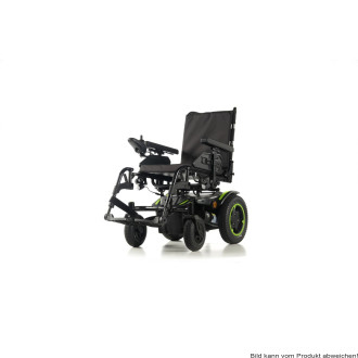 E-Rollstuhl Q 200 R, schwarz, SB 43(-50), 6 km/h, AOK, inkl. Batterien (55 Ah) u. Ladegerät