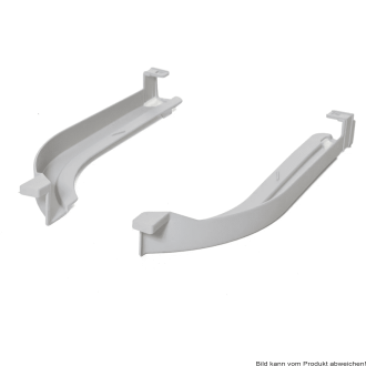 Eimerhalter für Dusch- und Toilettenrollstuhl Clean grau