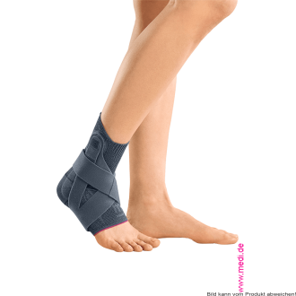 Sprunggelenkbandage Levamed active silber Gr. I links