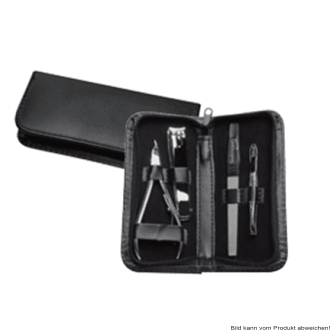 Maniküre Etui 4tlg.schwarz
