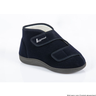 Verbandschuhe Liromed marine-blau, hoch, klett, 40°C waschbar (Paar) Gr. 36