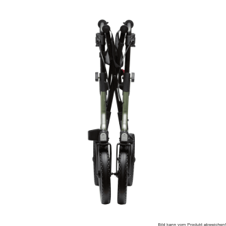 Rollator TAiMA XC, PU-bereift, Netz und Stockhalter, oasisgrün-metallic
