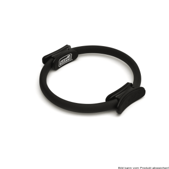SISSEL Pilates Circle 38cm inklusive Übungsposter schwarz