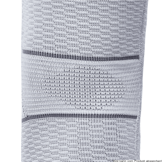 Kniebandage b:joynz knee support zur Kompression mit Pelotte und Stäben Farbe: titan Gr. 1