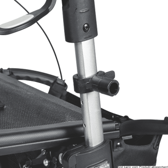 Universalhalterung für Rollator Gemino