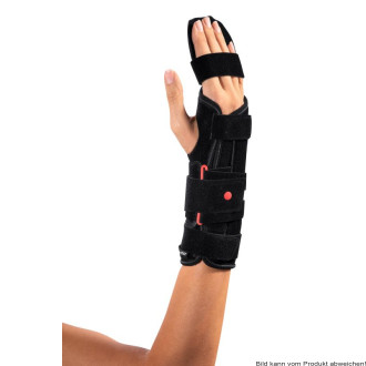 Fingergelenkstütze DONJOY DigiForm+ schwarz-rot Gr. L