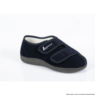 Verbandschuhe Liromed marine-blau, flach, klett, 40°C waschbar (Paar) Gr. 36