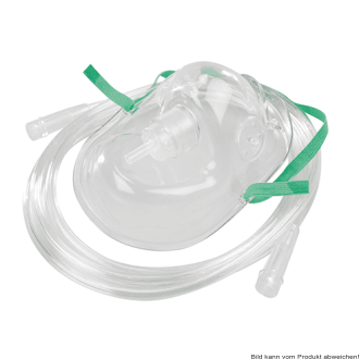 AEROpart Sauerstoff-Maske 1-E mit 2,1m Sicherheitsschlauch