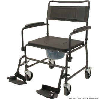 Toilettenrollstuhl TRS 200 XXL anthrazit
