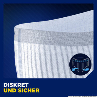 TENA men Premium Fit Pants Maxi S/M, Hüfte 75-100 cm (1 Karton: 4 x 12 Stück)