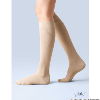 Gilofa AD, mit Aloe Vera, Wadenumfang 29 bis 39 cm Größe S (Paar) Farbe: beige Gr. 42-44