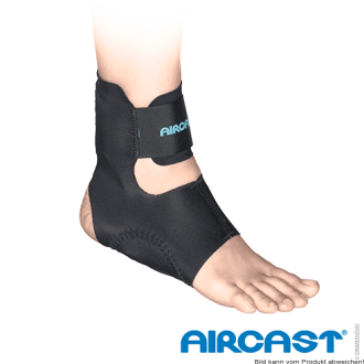 Achillessehnenbandage AIRCAST Airheel, schwarz Gr. L