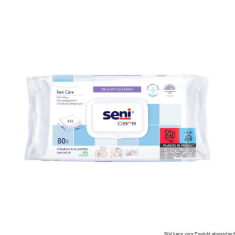 Seni Care Feuchtpflegetücher (KTN: 8 x 80 Stück)