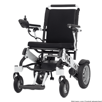 Elektro-Rollstuhl VIA faltbar 6km/h Sitzbreite 43cm,Sitztiefe 43cm,weiß